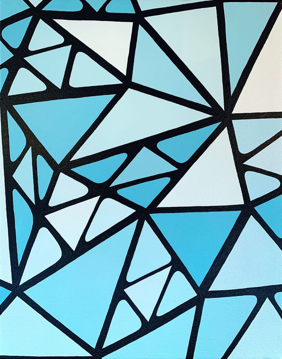 Weave 13 - Original Painting by Debbie Clapper 