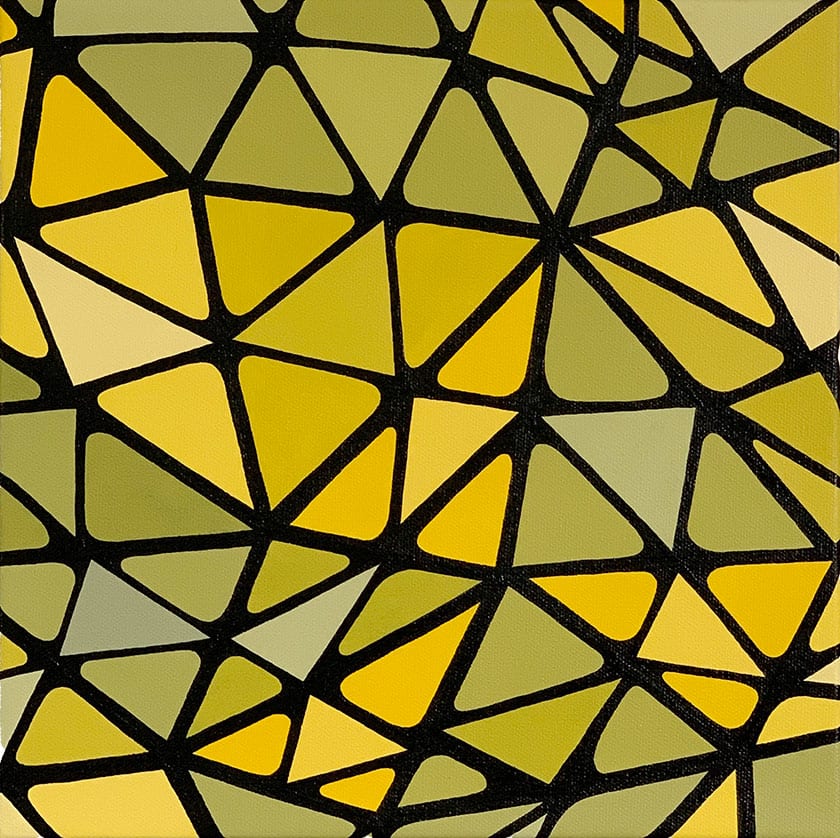 Weave 6 - Original Painting by Debbie Clapper  Image: Weave 6 - Full Image