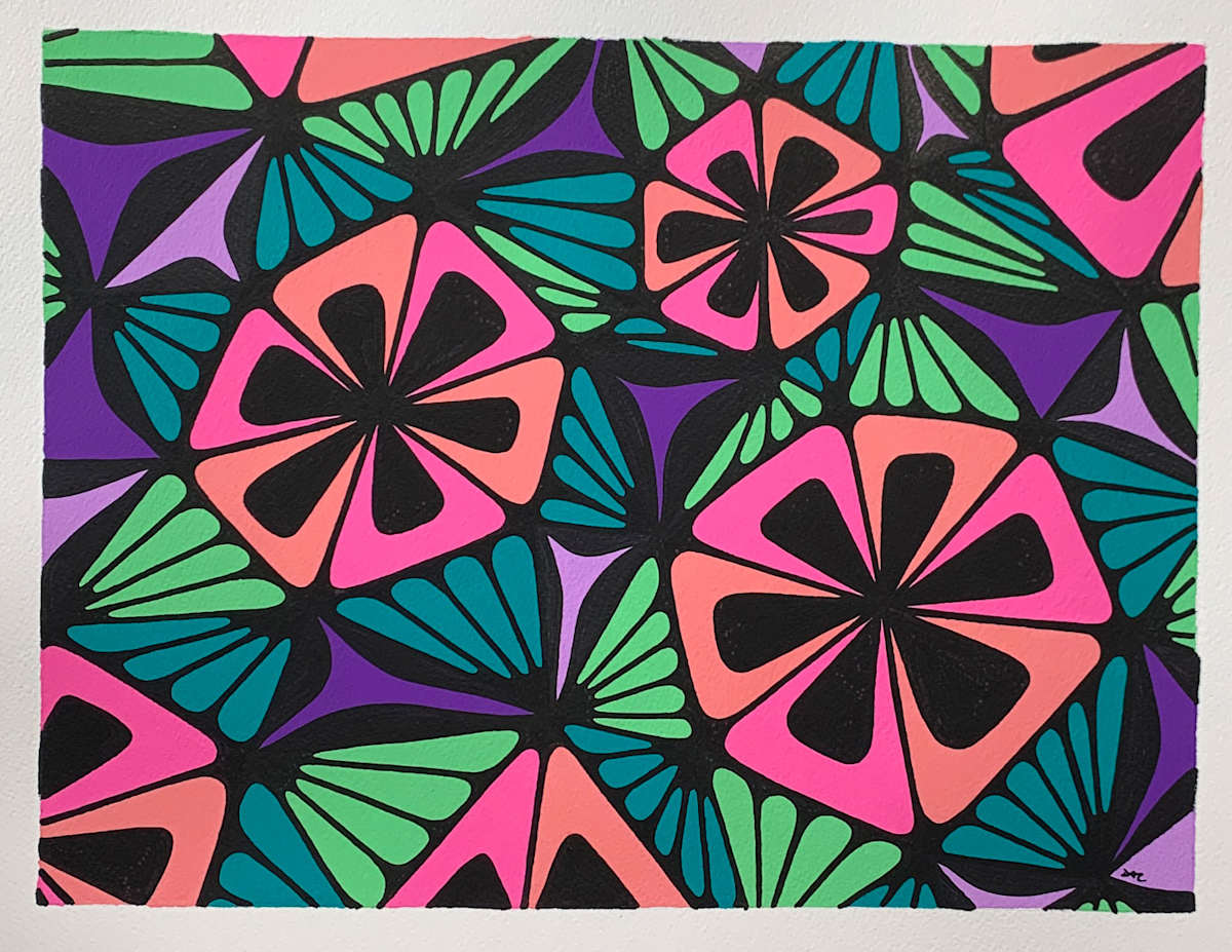 "Summer Breeze 1" Painting by Debbie Clapper 