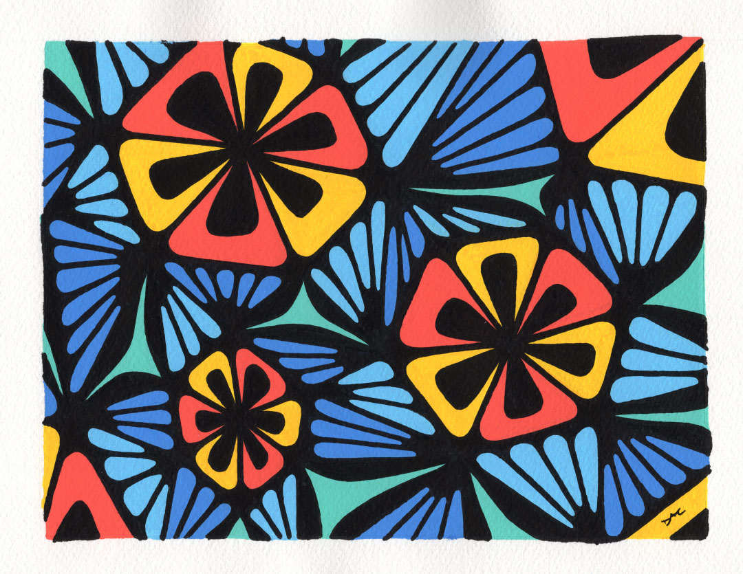 "Summer Breeze 2" Painting by Debbie Clapper 