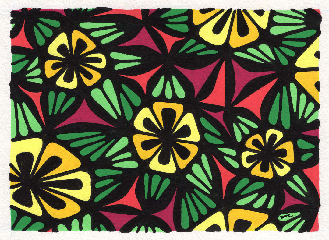 "Summer Breeze 4" Painting by Debbie Clapper 