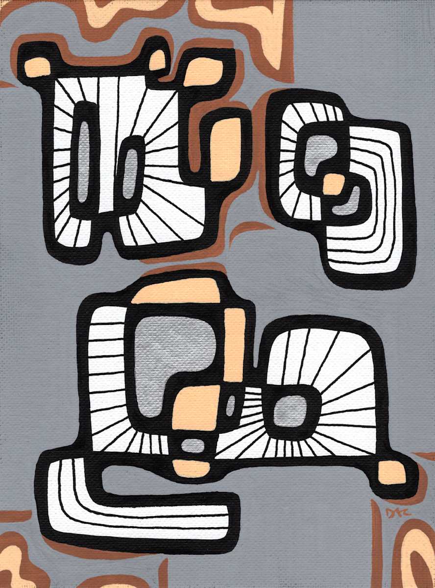 "Under the Surface" Painting by Debbie Clapper, Image 1.