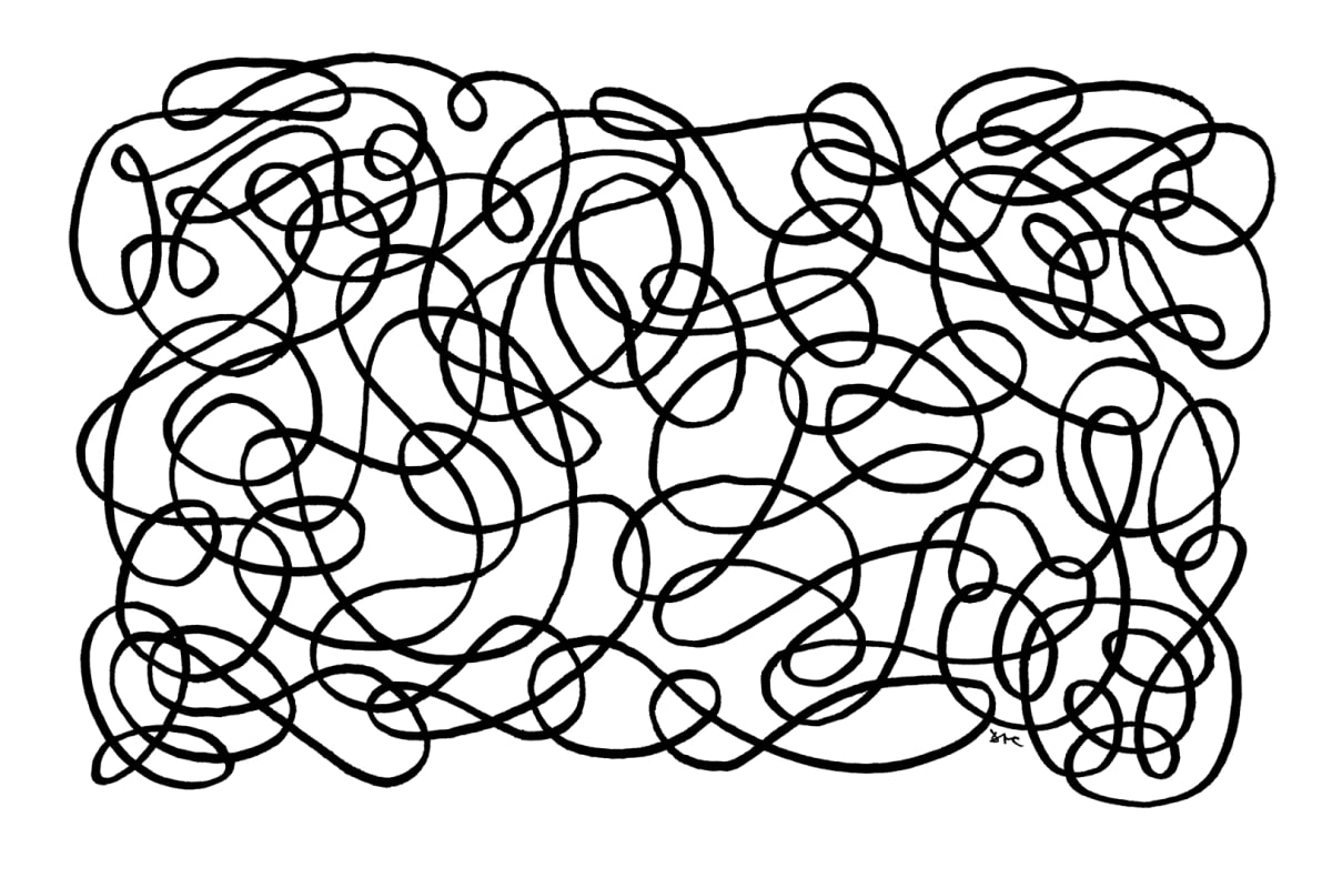 "Whirlwind 43" 6x4 by Debbie Clapper, Image 1.
