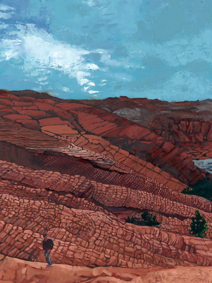 Journey Through the Pieced Together Land by Jenna Lineweaver, Image 1.