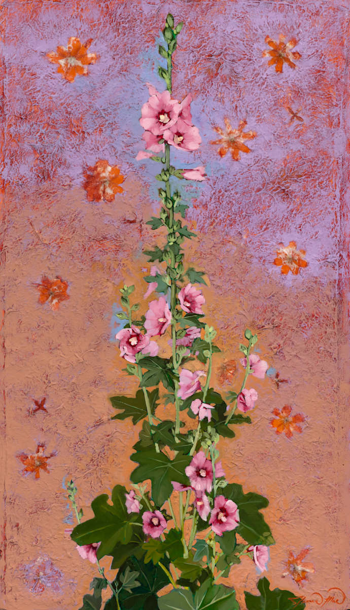 Happy Hollyhock by Jenna Lineweaver, Image 1.