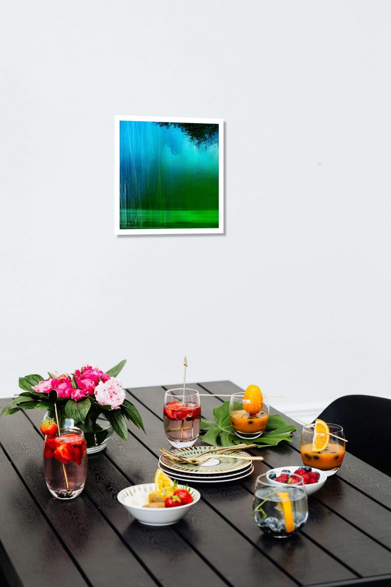 Wakitipu 50 x 50 cm print. Number 1 from an edition of 5. 