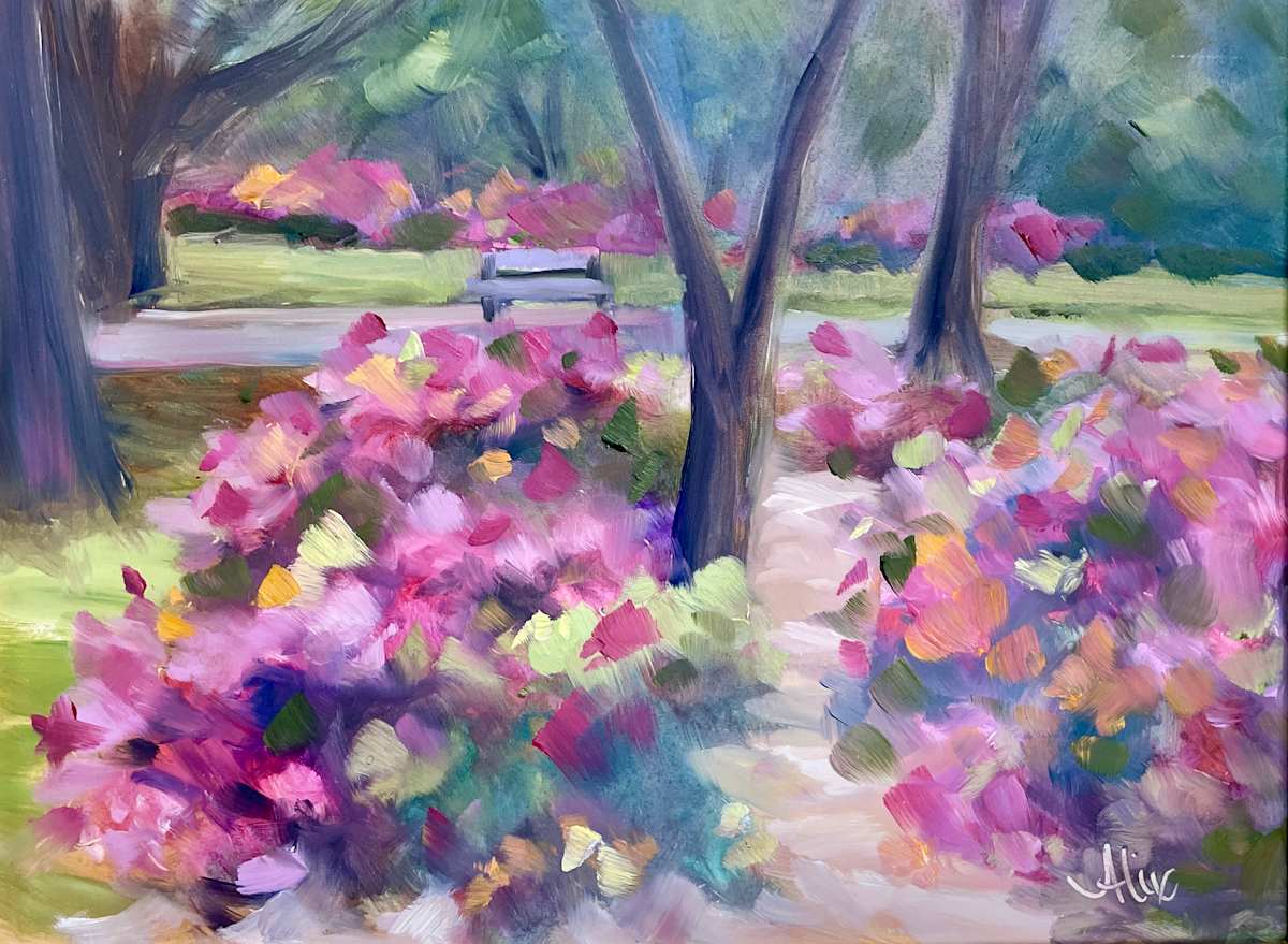 Azalea Impressions by Alexandra Kassing, Image 1.