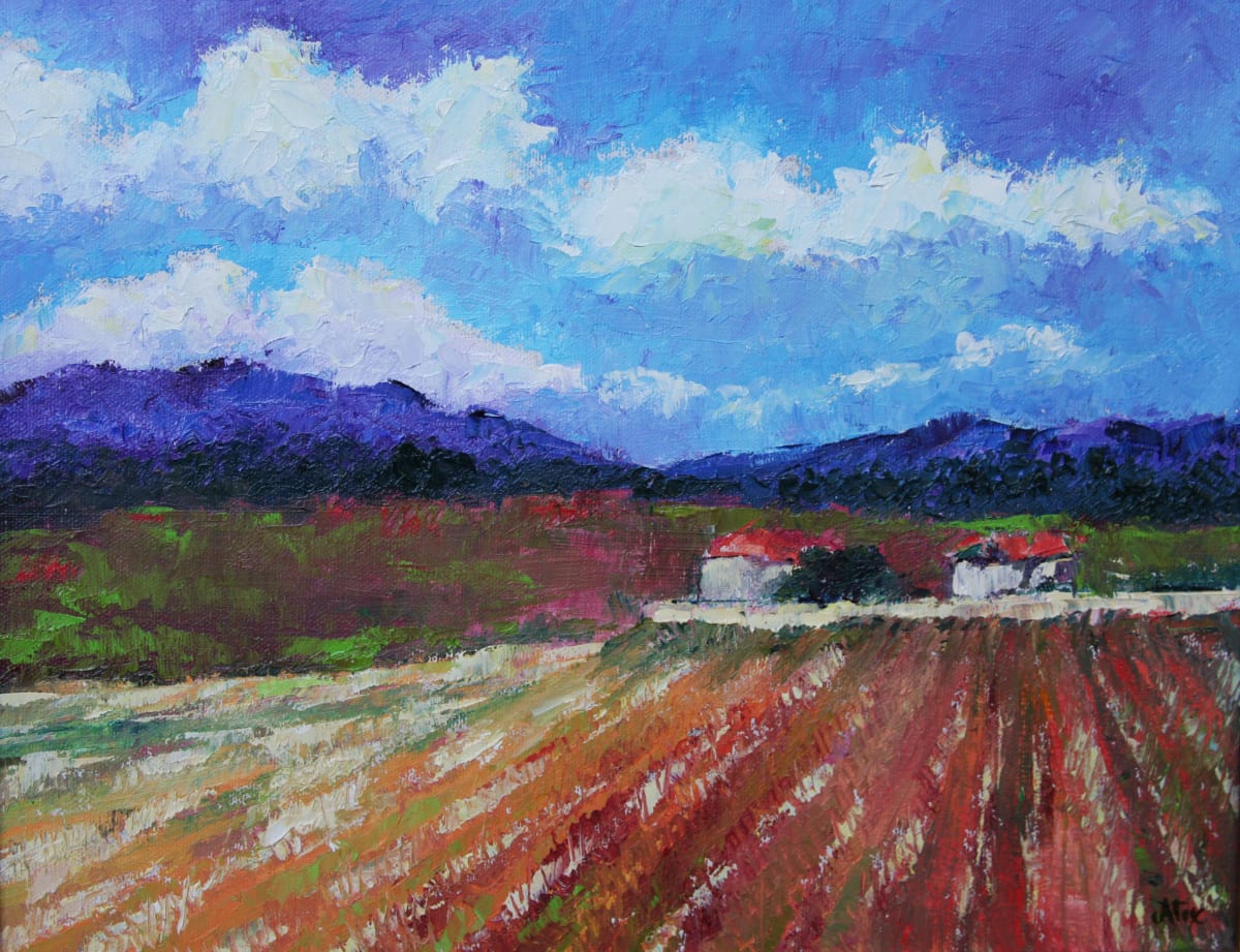 Farm in the Spanish Hills by Alexandra Kassing 