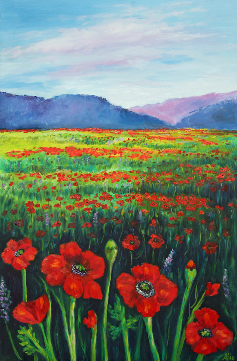 Glorious Poppies by Alexandra Kassing, Image 1.