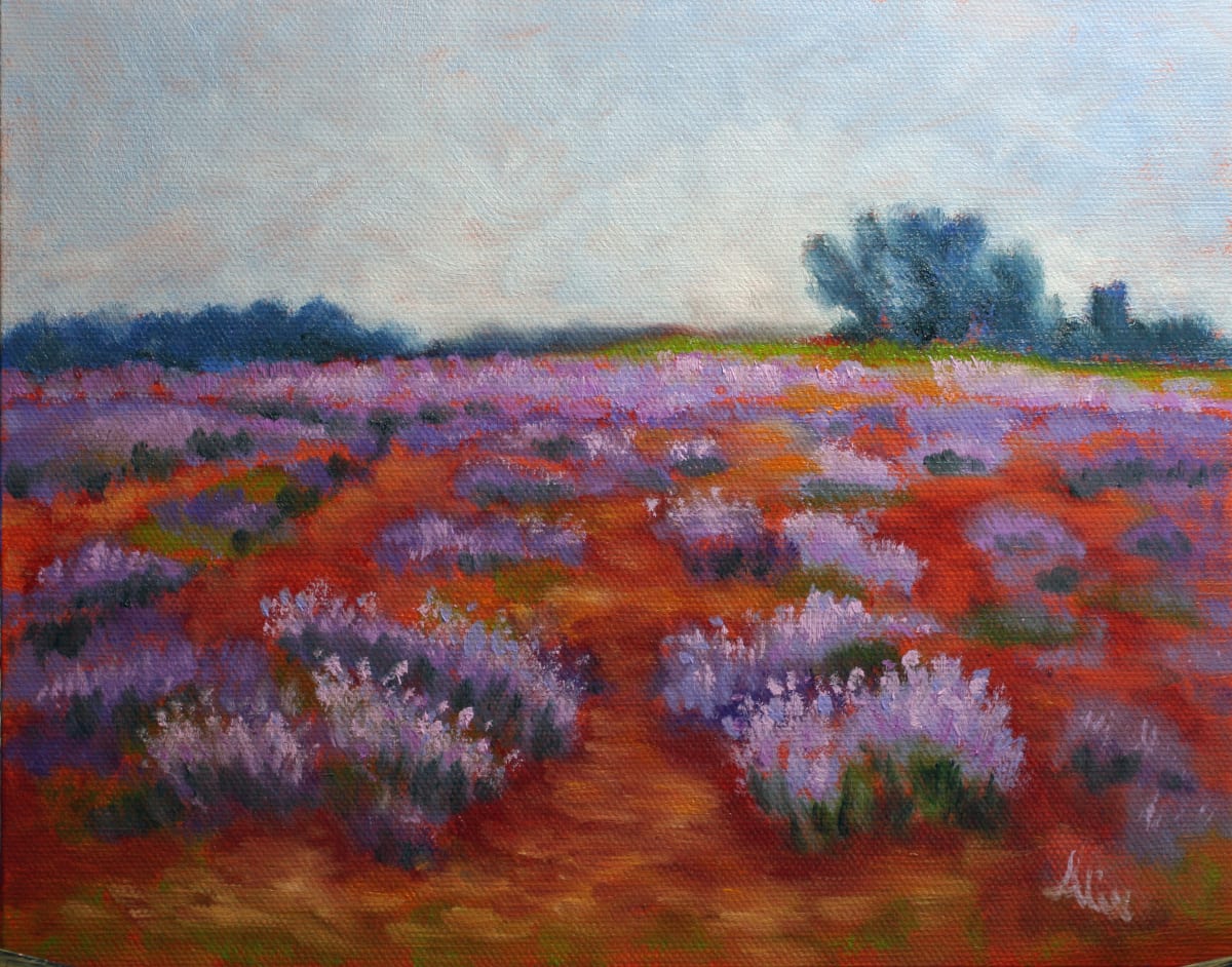 Lavender Polka by Alexandra Kassing 