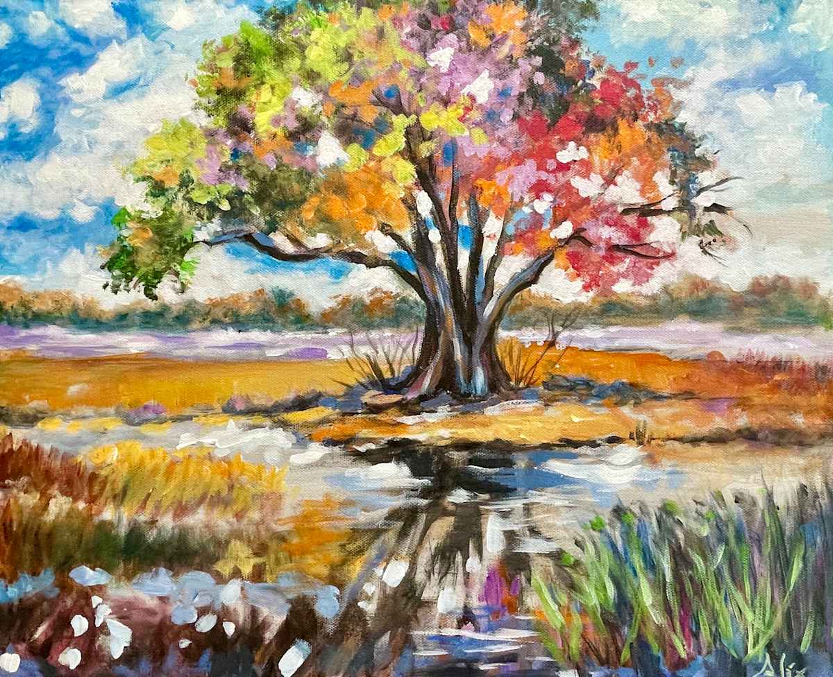 Marsh Oak Colors by Alexandra Kassing, Image 1.