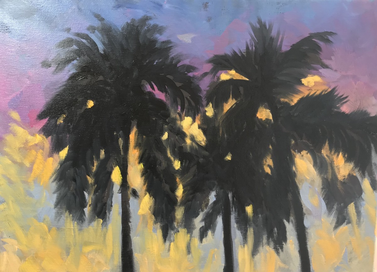 Palms All Aglow by Alexandra Kassing 