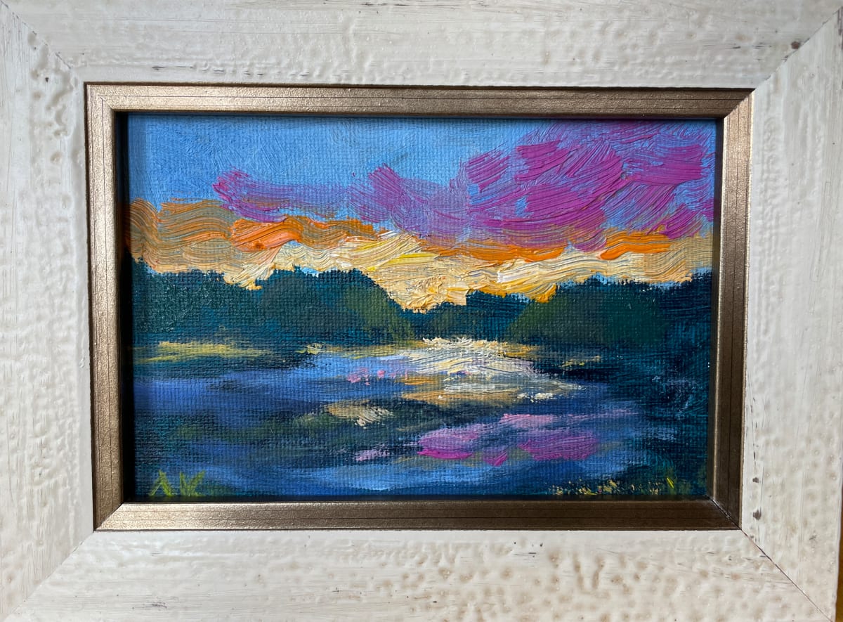 Pond Aglow by Alexandra Kassing, Image 1.