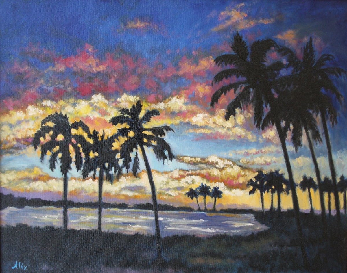 Sunset Silhouettes by Alexandra Kassing 