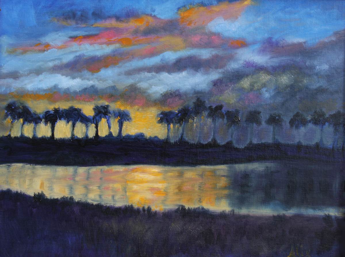 Tropical Sunset by Alexandra Kassing 