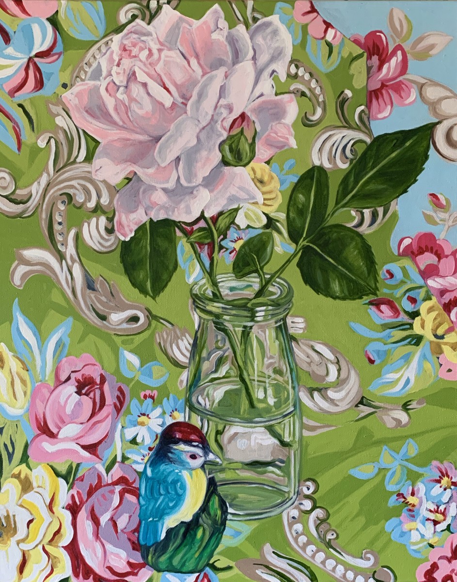 Shabby Circa and the Rose (Vintage Fabric Series) by Alicia Cornwell 