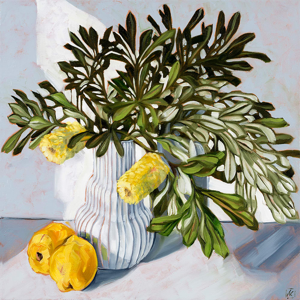 Quince and Banksia by Alicia Cornwell 
