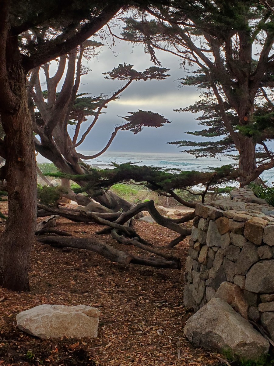 3D Carmel by the Sea Sunset by Lori Thompson 