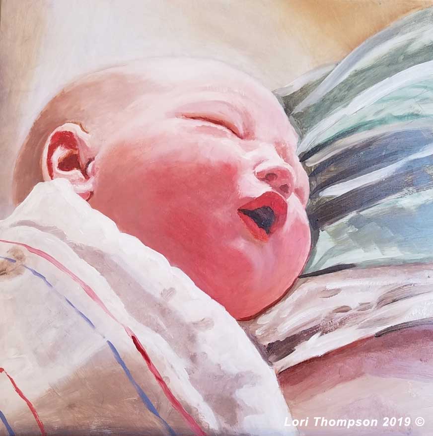 Baby Newborn by Lori Thompson 