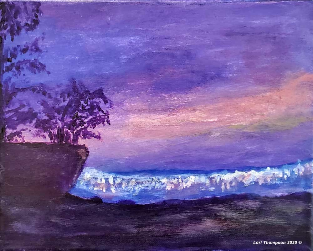 Carmel Cove Sunset by Lori Thompson 