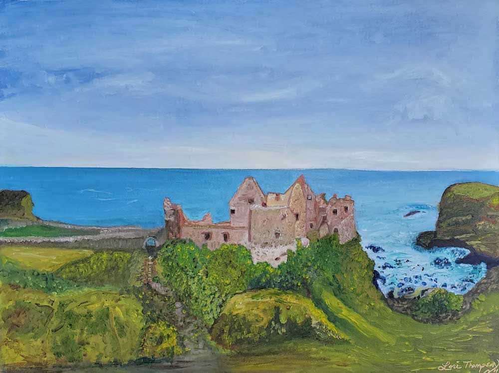 Castle Duschel Ireland by Lori Thompson 