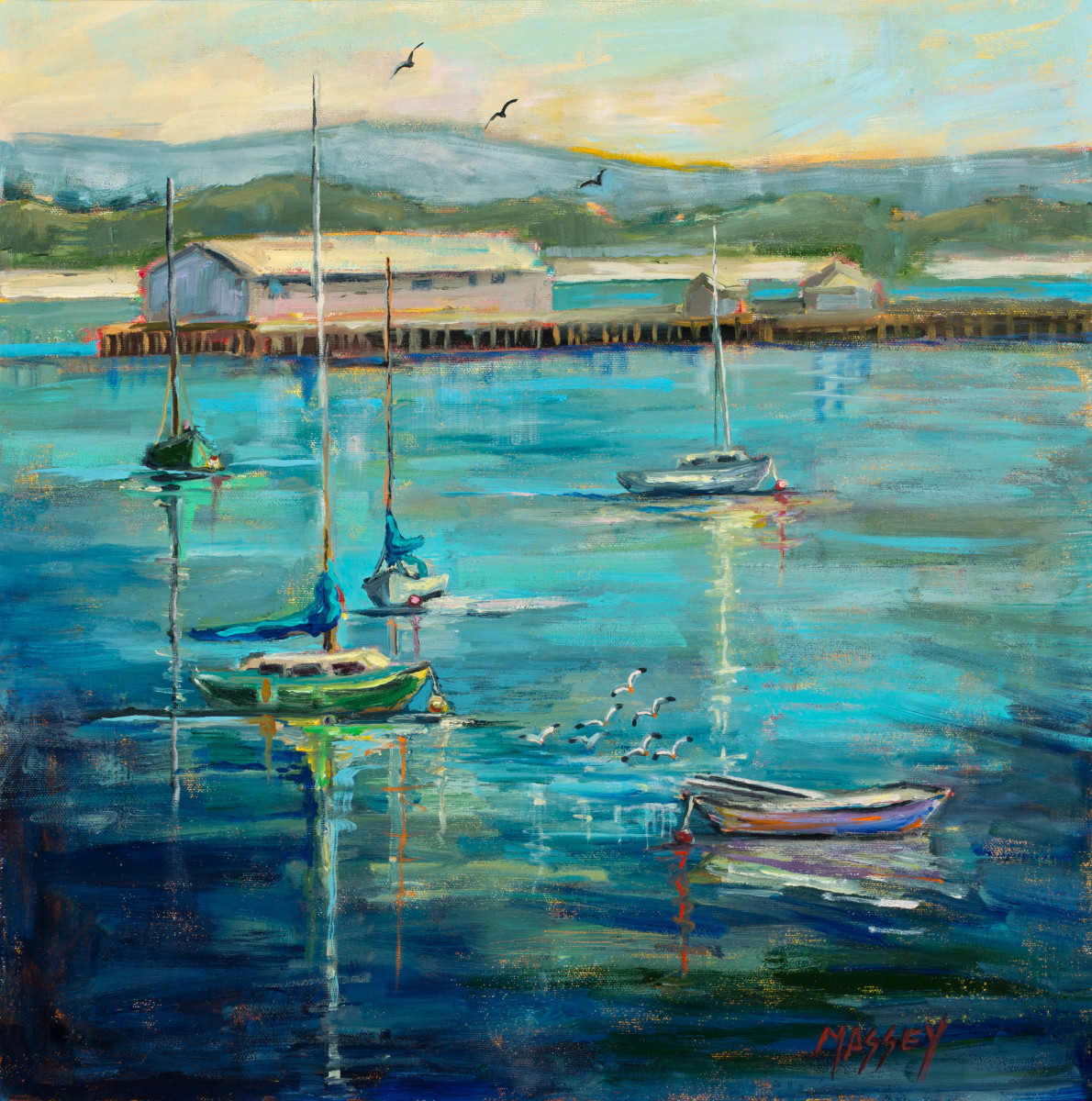 Monterey Blues by Marie Massey 