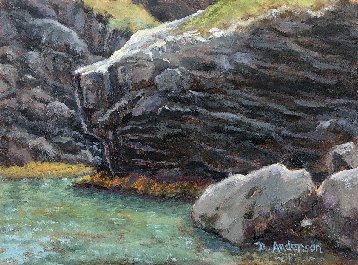 Ogunquit, Below the Museum by Dianna Anderson 