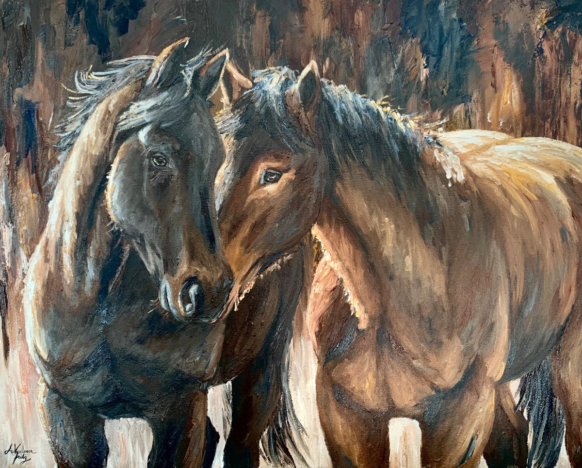 Muzzle to Muzzle by Alexandra Verboom Fritz 