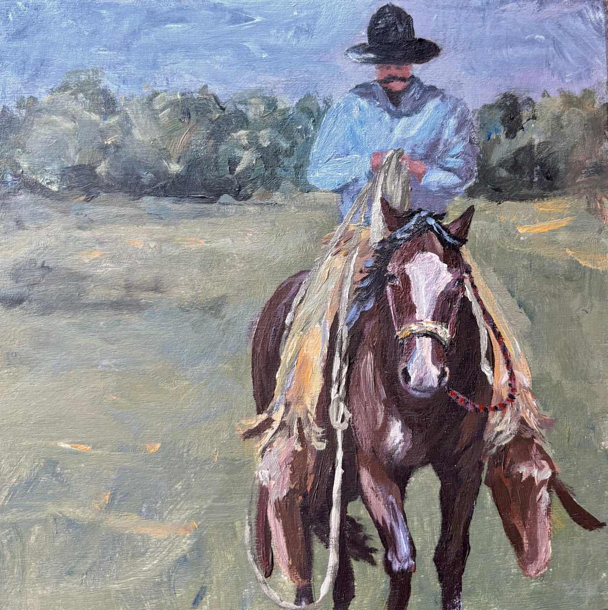 Well in Hand (Study) by Alexandra Verboom Fritz 