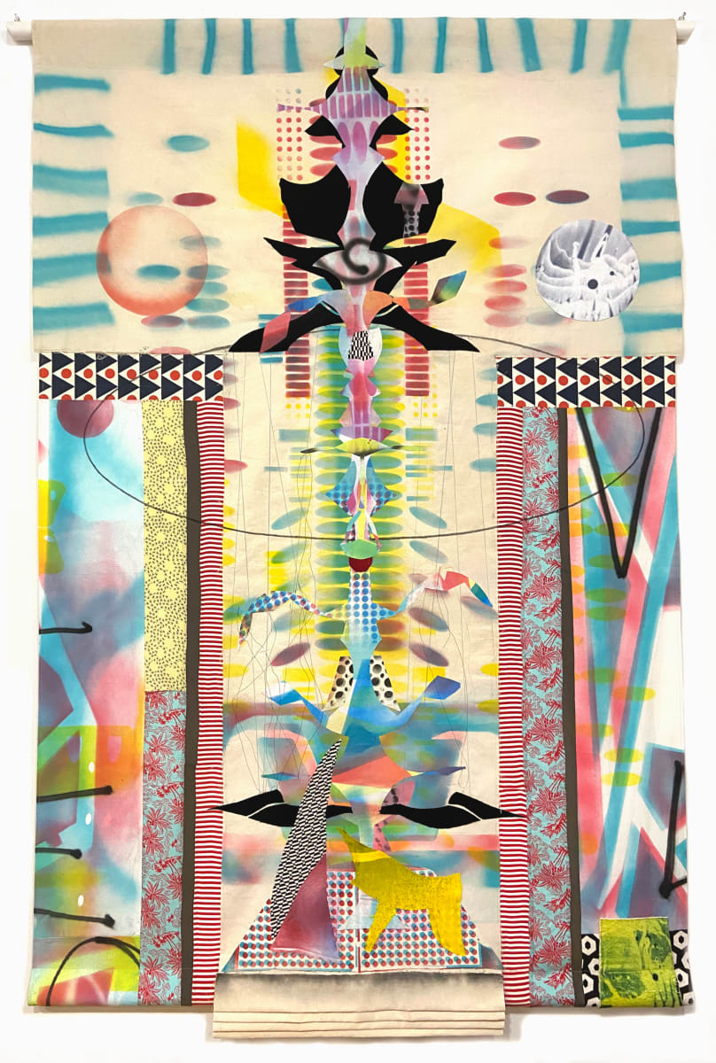 SPINE OF A DEITY by Laleh Khorramian 