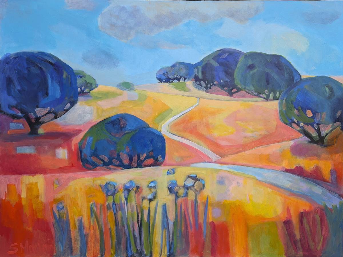 Arastradero Meadow by Stephanie Maclean 