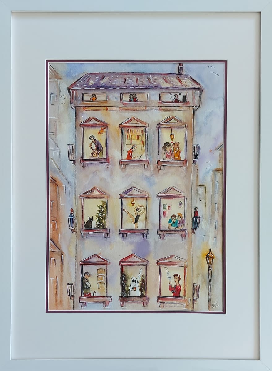 Apartment Lives  Image: Apartment lives framed