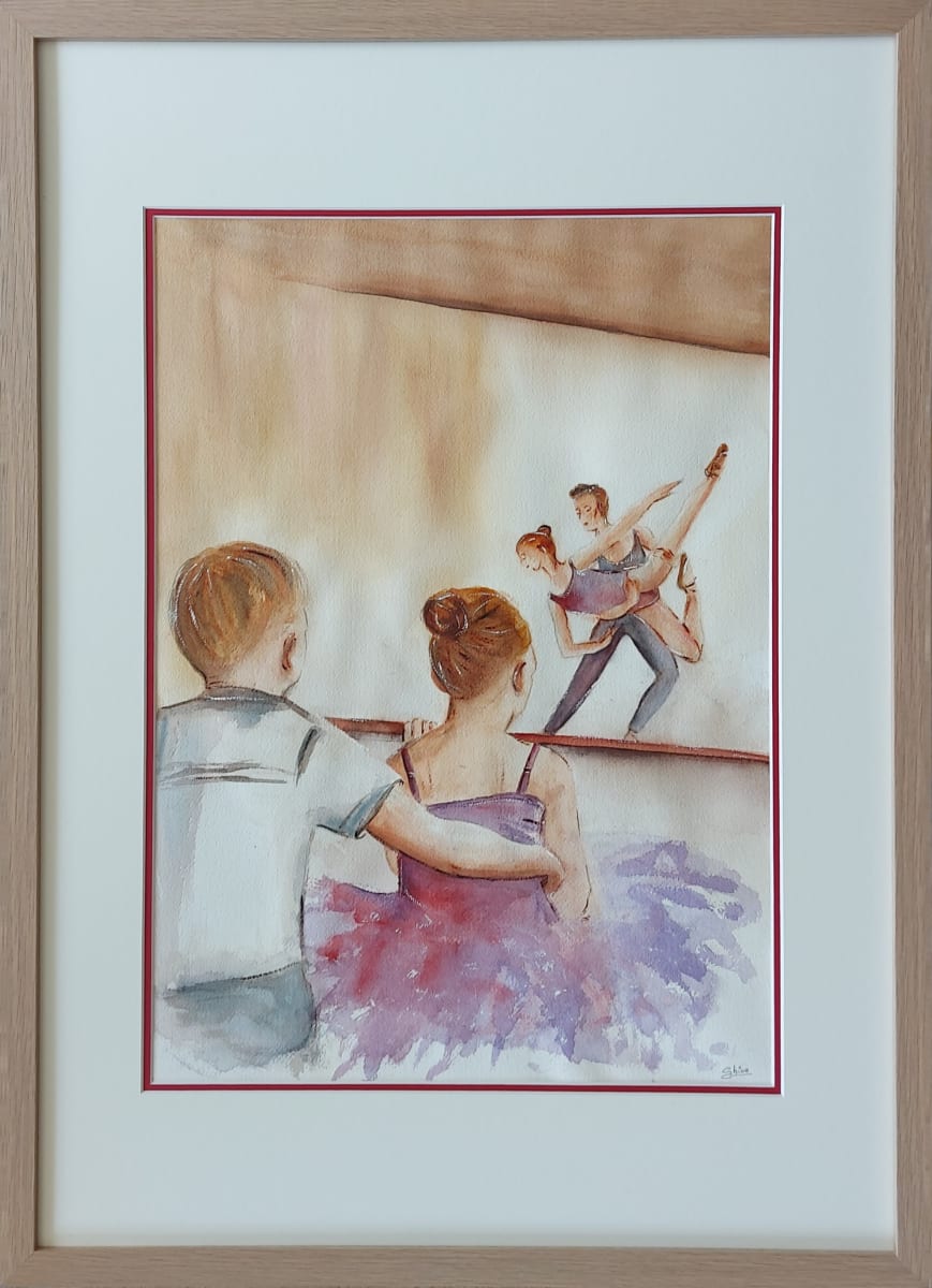 Growing strong together by Silvia Busetto  Image: Growing strong together framed