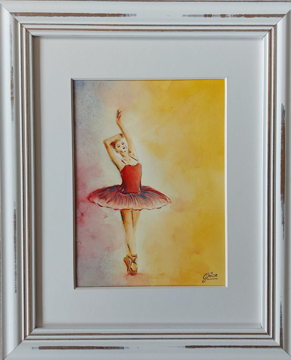 Springtime Ballerina by Silvia Busetto  Image: Springtime Ballerina - Framed