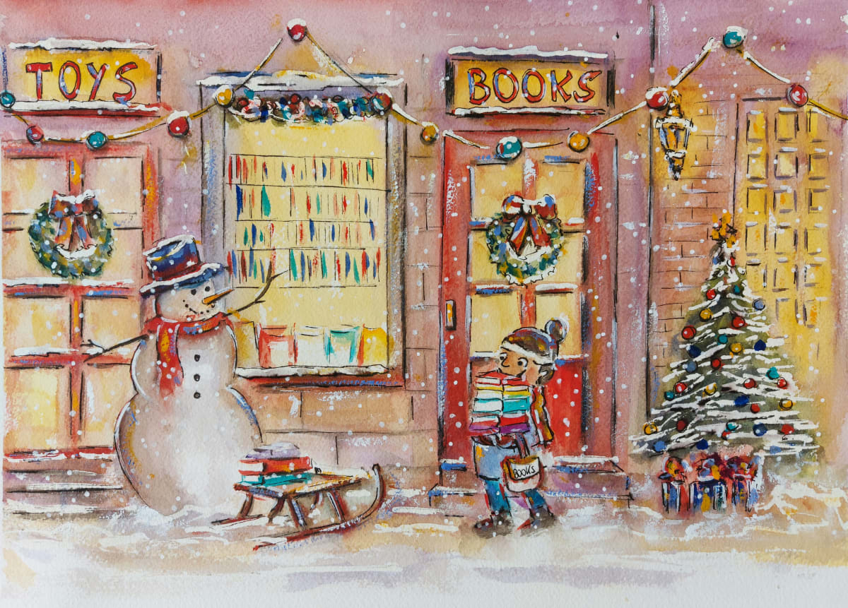 Christmas Shopping by Silvia Busetto  Image: Christmas Shopping