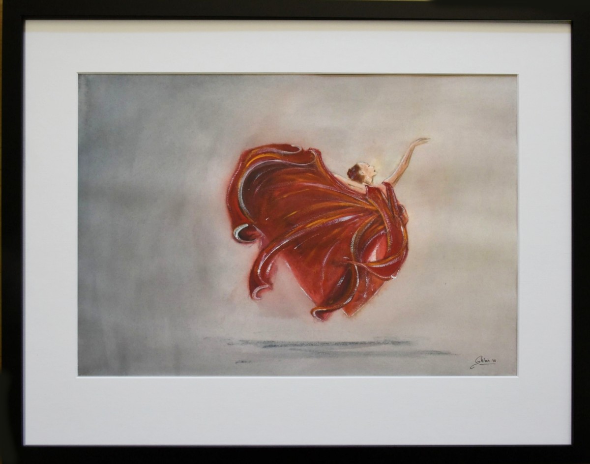 Open your Heart by Silvia Busetto  Image: Open your Heart framed