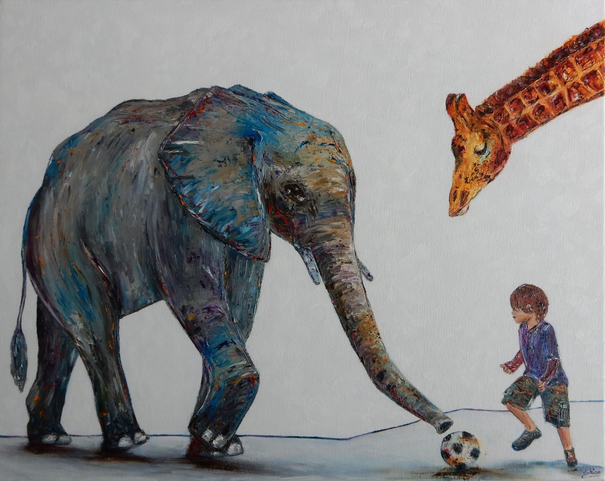 Playtime by Silvia Busetto  Image: Playtime on canvas