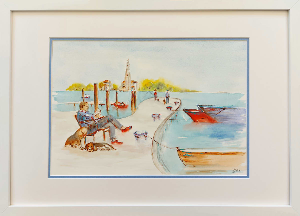 Serenity by Silvia Busetto  Image: Serenity. Framed.