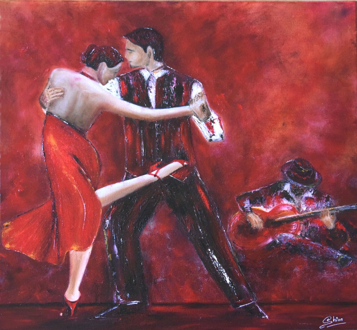 Tango 2 by Silvia Busetto  Image: Tango 2 on canvas