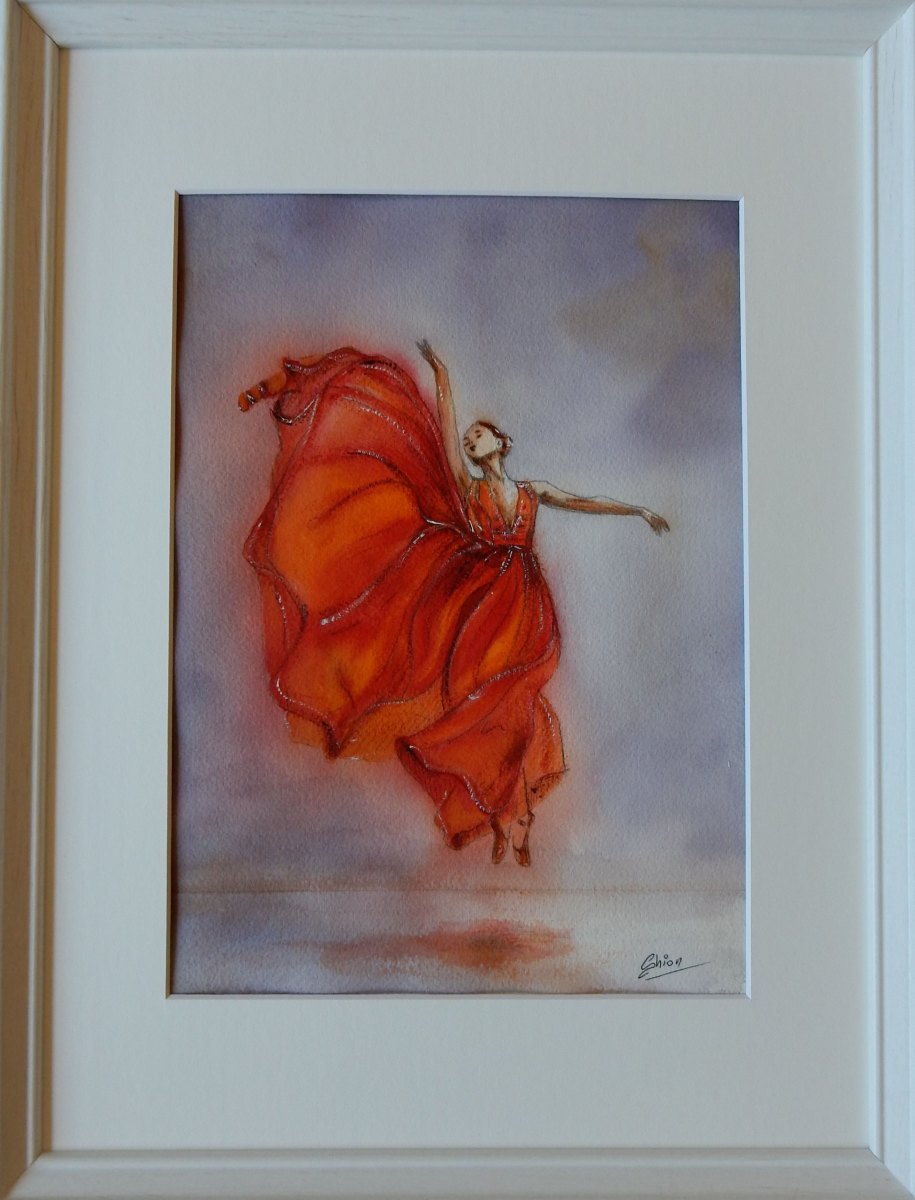 Ballerina Arancione by Silvia Busetto 