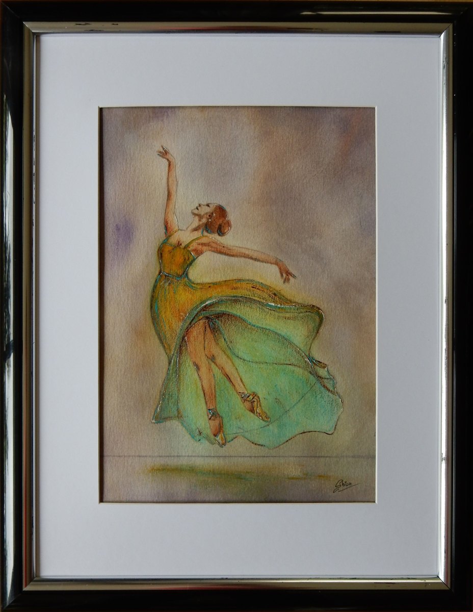 Ballerina Verde by Silvia Busetto 
