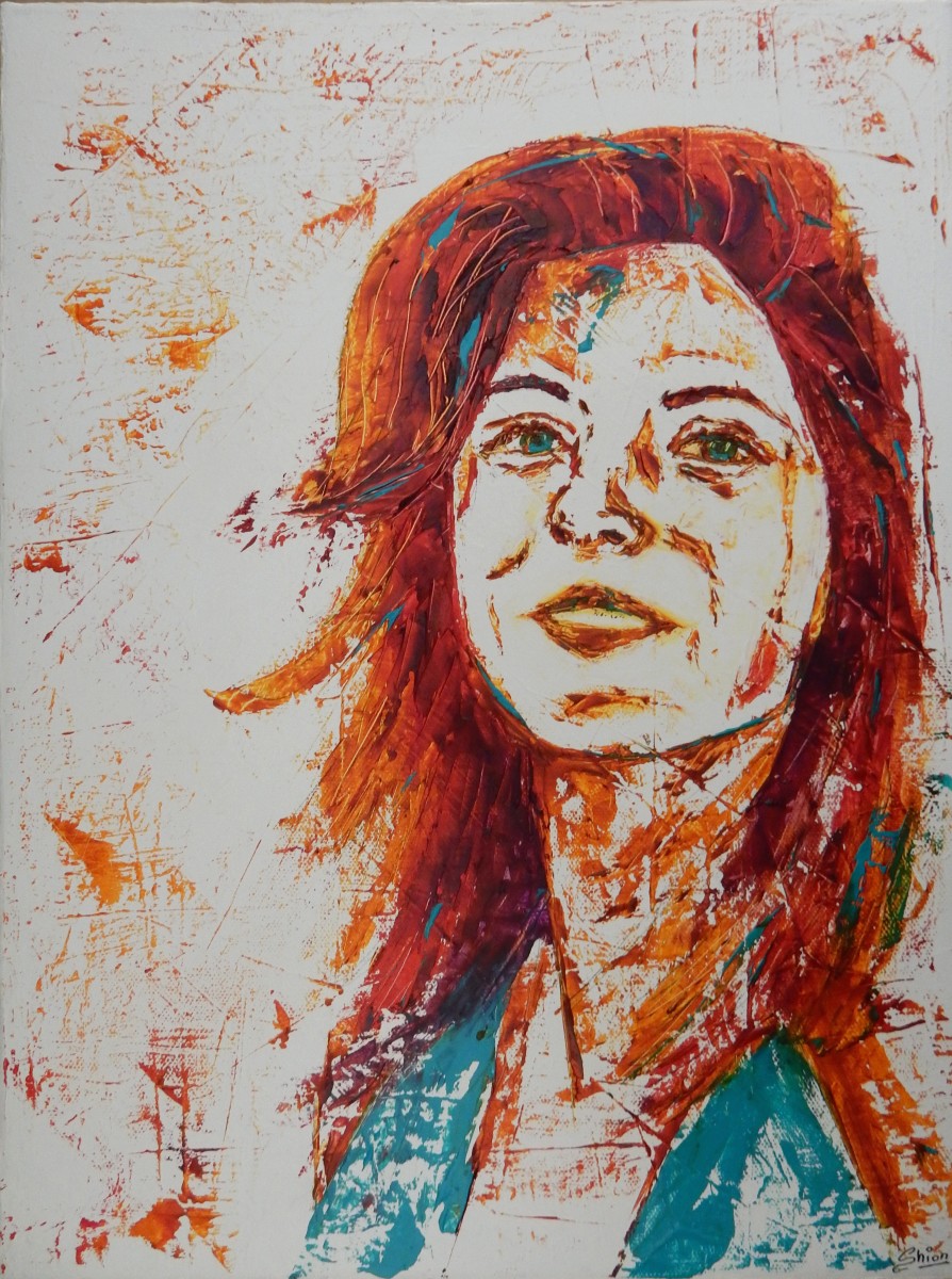 The Selfie 2 by Silvia Busetto  Image: The Selfie 2 on canvas