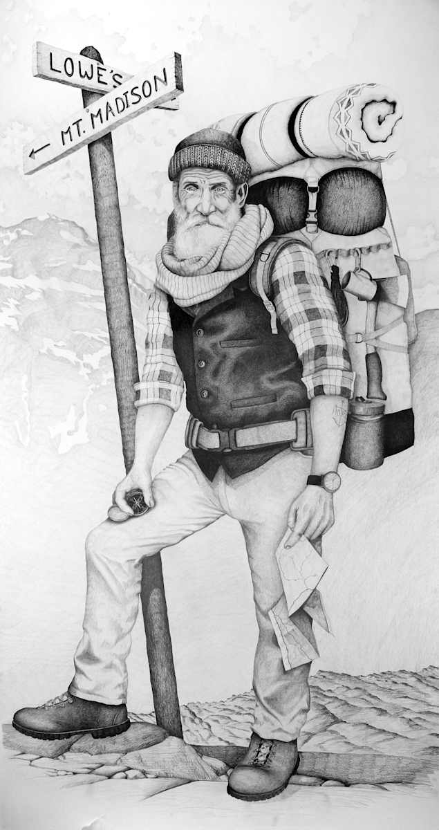 The Hiker by Gunnar Norquist 