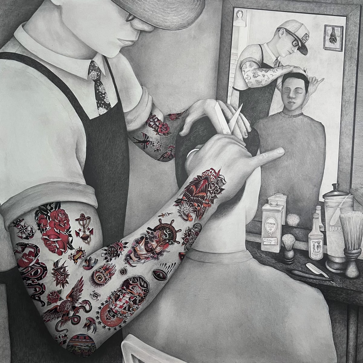 The Illustrated Man by Gunnar Norquist  Image: The Illustrated Man