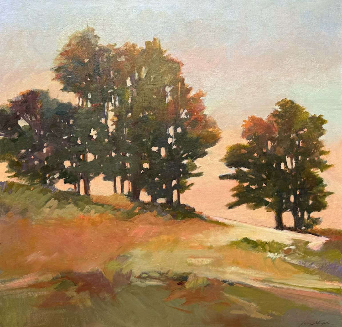 Hillside Behind Allen Farm by Anne Besse-Shepherd 