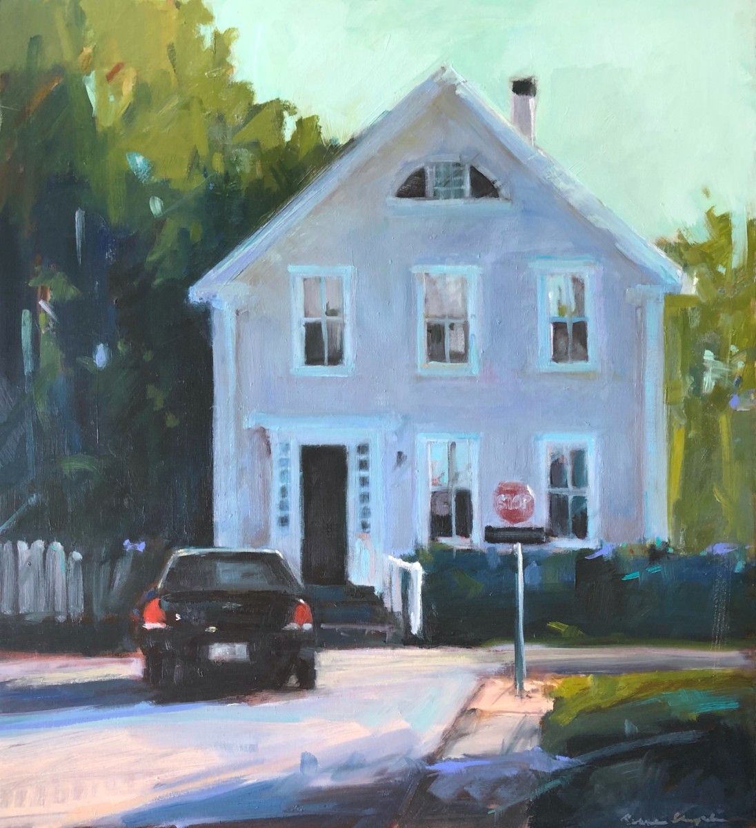 Corner of Spring and Franklin VH by Anne Besse-Shepherd 