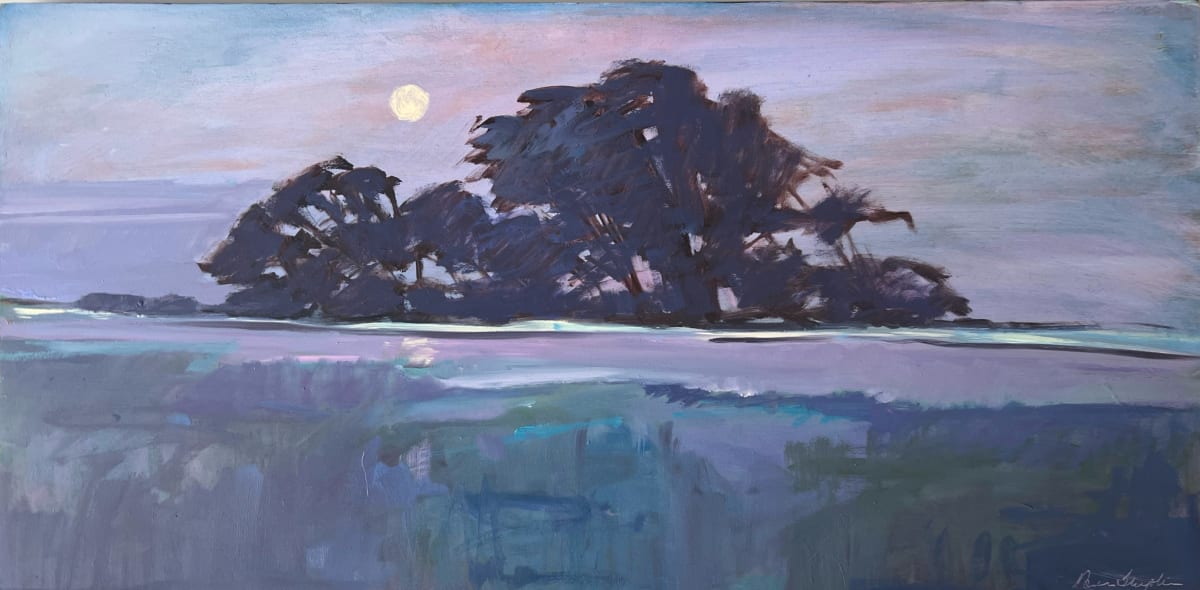 South Shore Moonrise by Anne Besse-Shepherd 