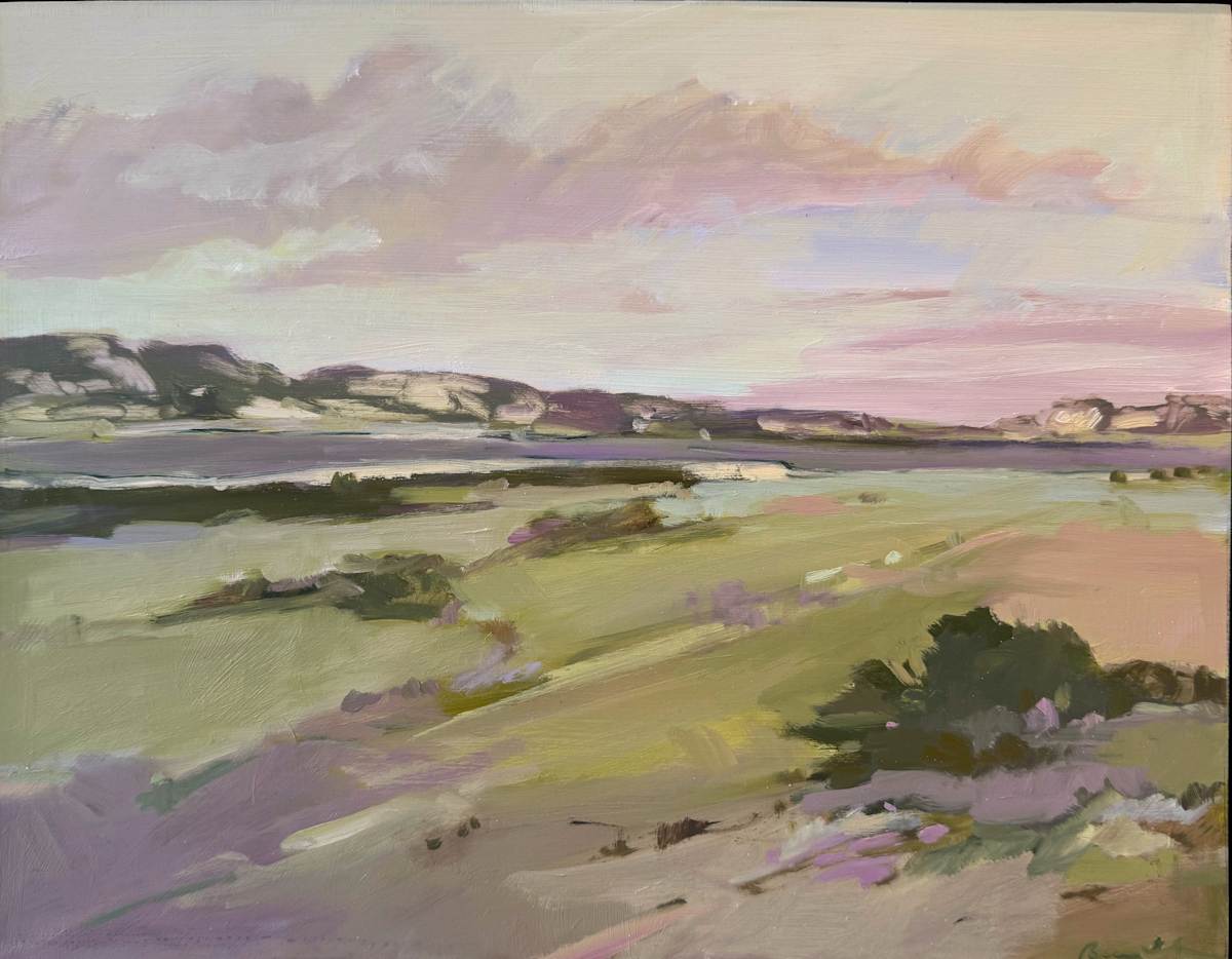 Low Clouds Over Squibnocket by Anne Besse-Shepherd 