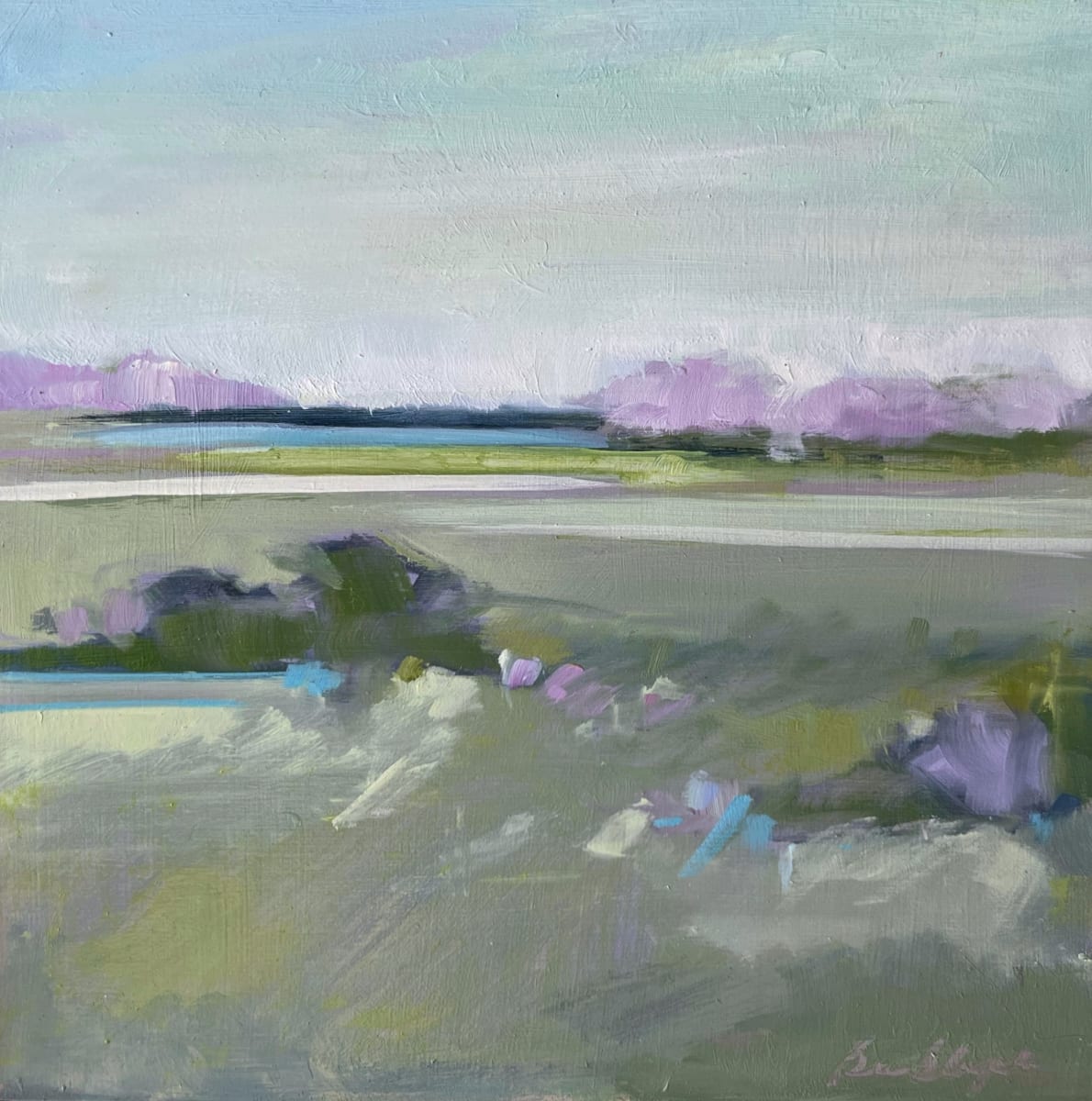 Spring on Oyster Pond by Anne Besse-Shepherd 