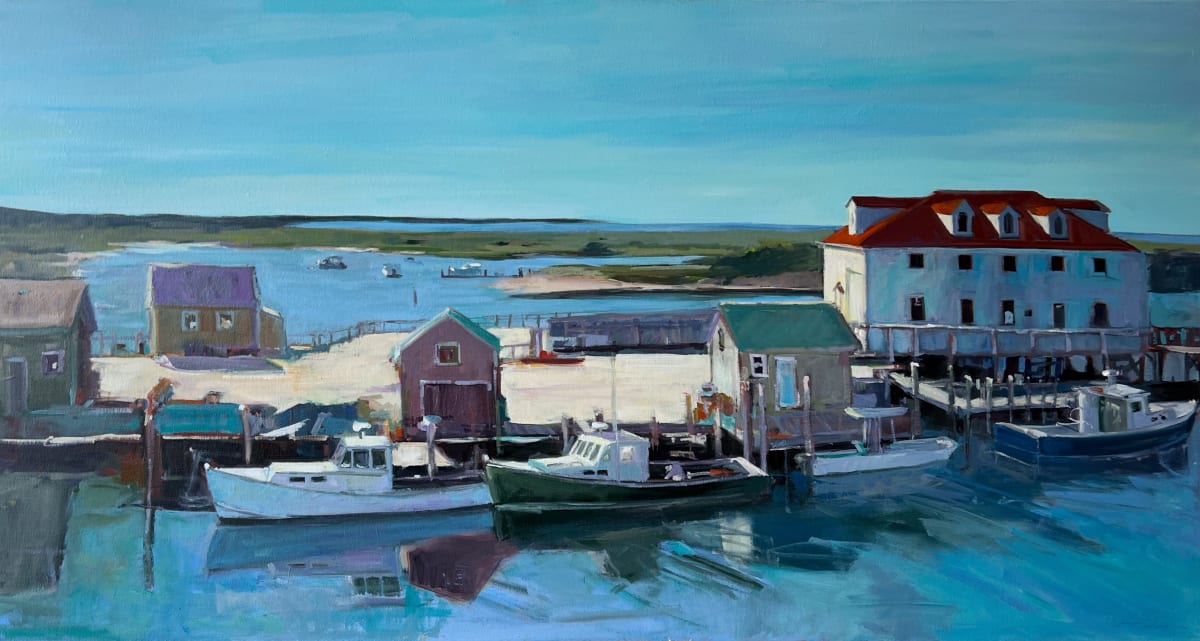 Menemsha Basin by Anne Besse-Shepherd 